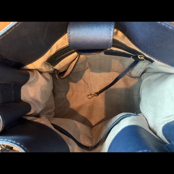 Navy Blue Michael Kors Handbag - Picture 5 of 7